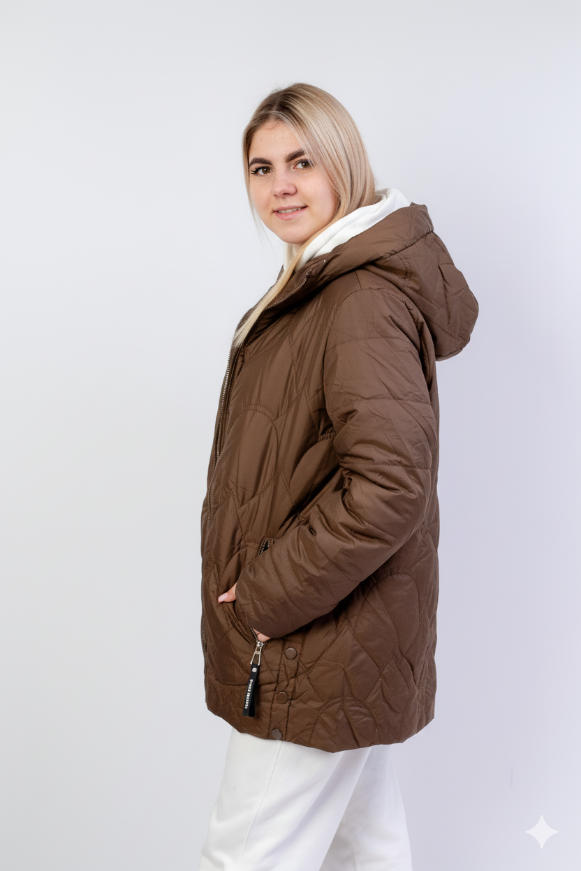 Nieprzemakalna kurteczka damska plus size duże rozmiary kolory