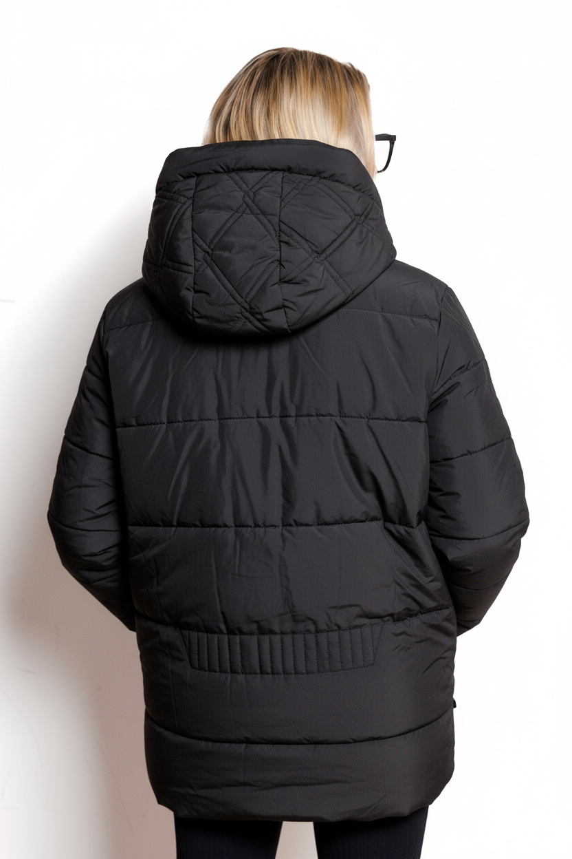 Zimowa Kurtka Plus Size – Lekka, Wodoodporna i Stylowa w Dużych Rozmiarach