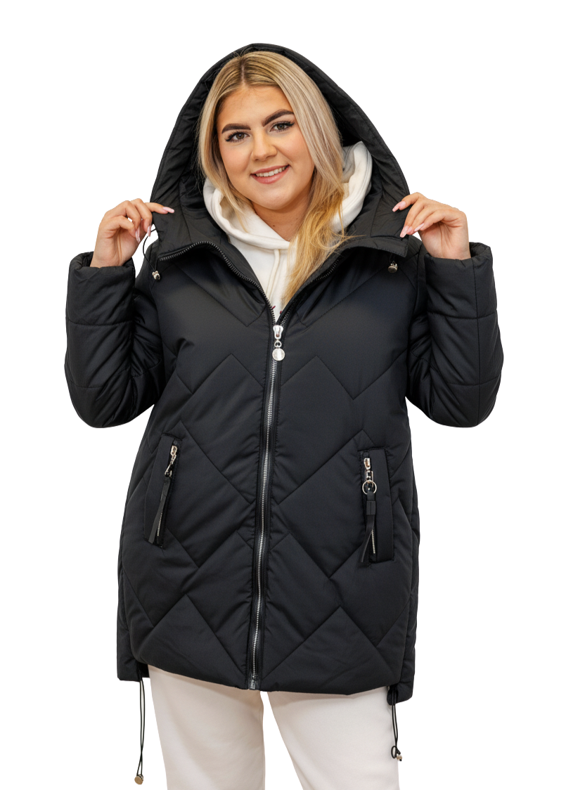 Idealna na Zimę Kurtka Plus Size – Ultralekka, Nieprzemakalna i Gwarantująca Ciepło.