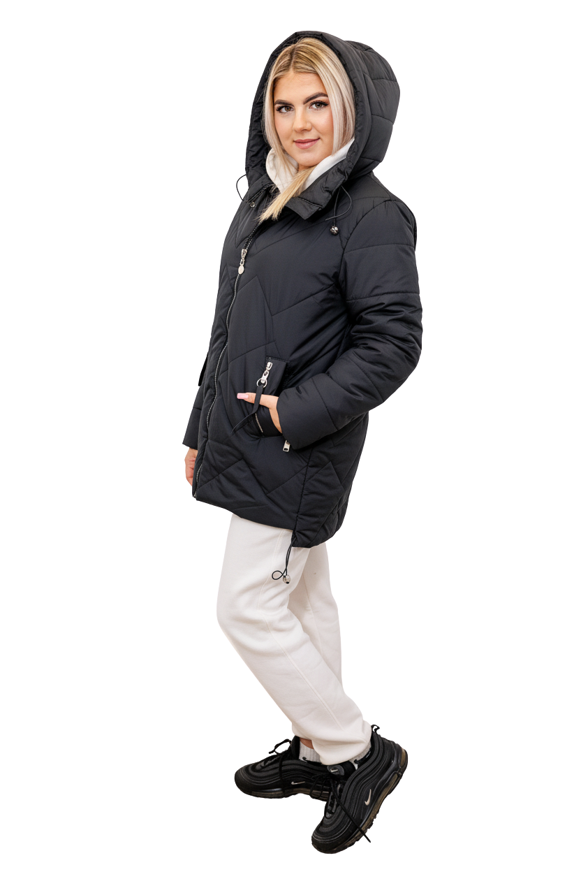 Idealna na Zimę Kurtka Plus Size – Ultralekka, Nieprzemakalna i Gwarantująca Ciepło.